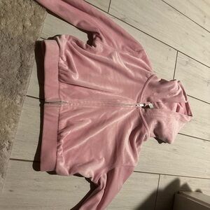 Brand new never worn perfect condition H and M women’s size S velvet zip up